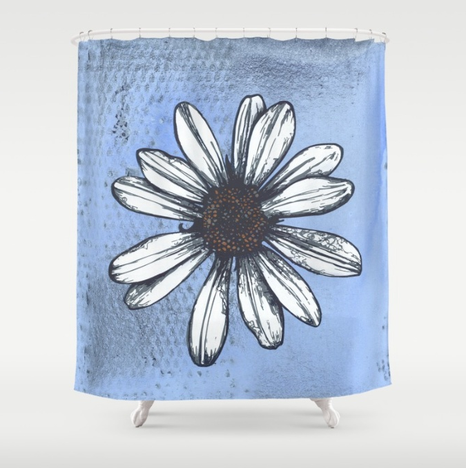 Symptom of Disorder Shower Curtain by SIckSweet. Customize your bathroom decor with a unique shower curtain made from 100% polyester. Designer shower curtains are printed in the USA and feature a 12 button-hole top for simple hanging. The easy care material allows for machine wash and dry maintenance. Buy it here.