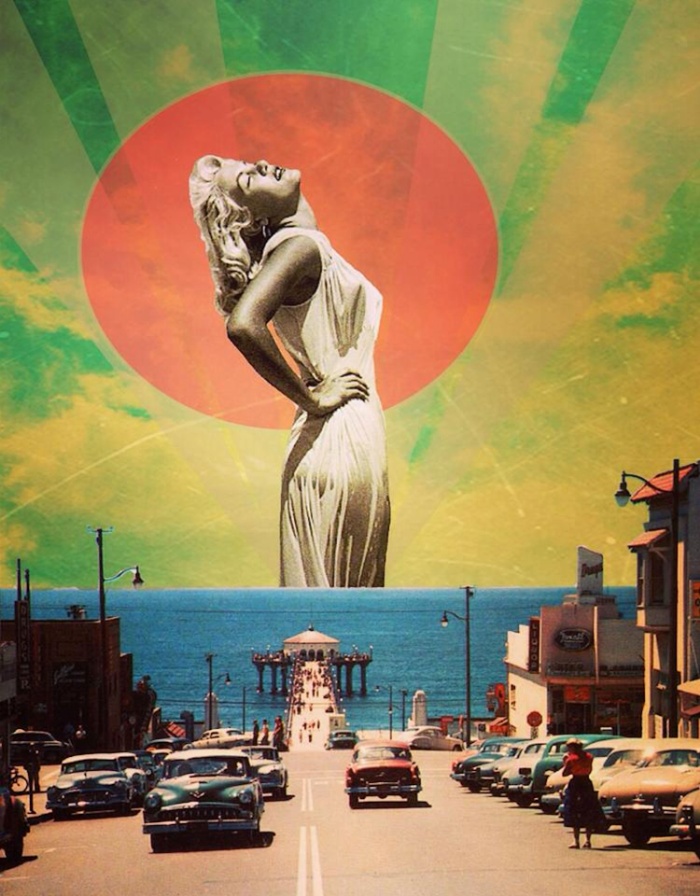 West Coast Vide by Trash Riot. See more work here .