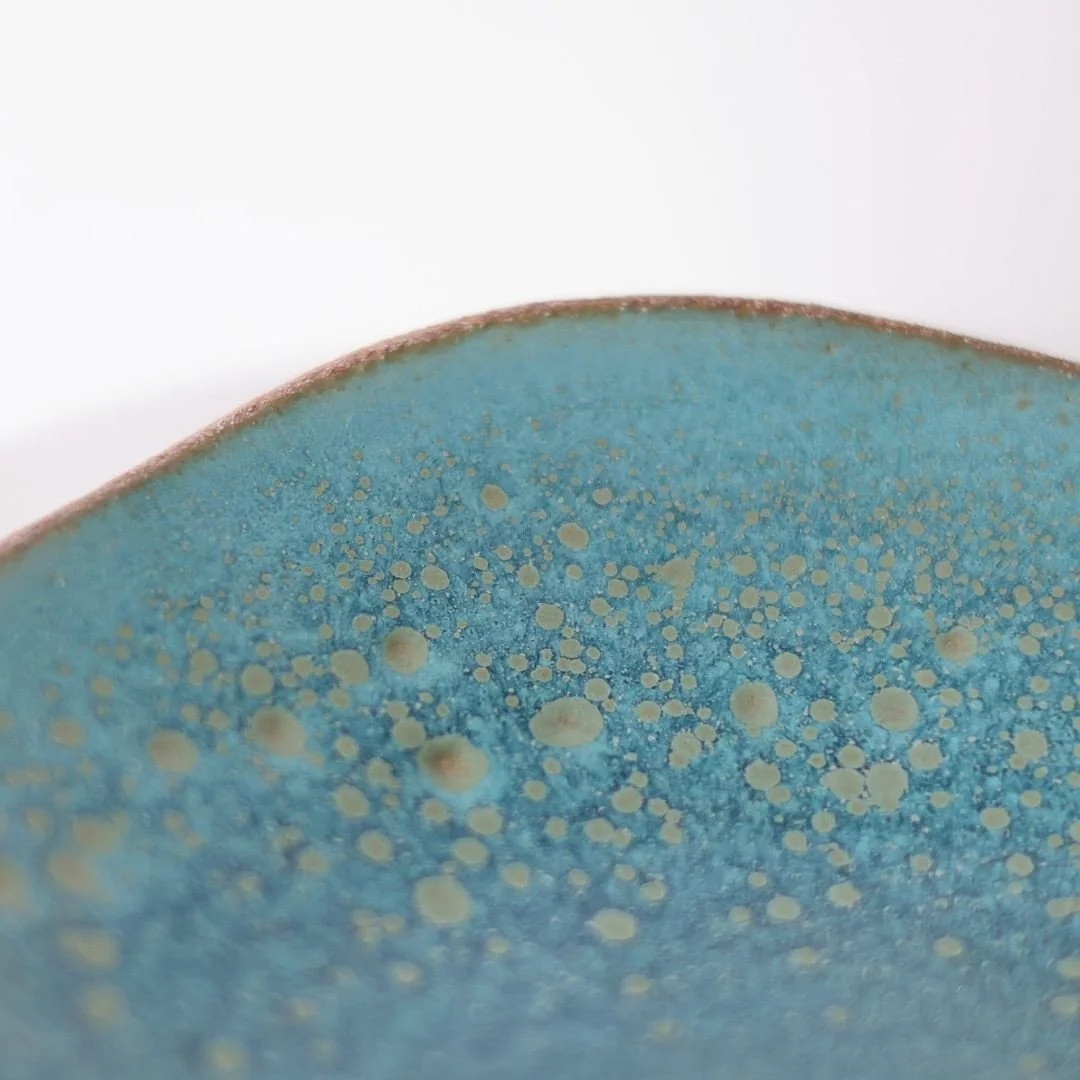 New work, coming tomorrow.⁠
Stoneware pieces made for the turn toward spring.⁠