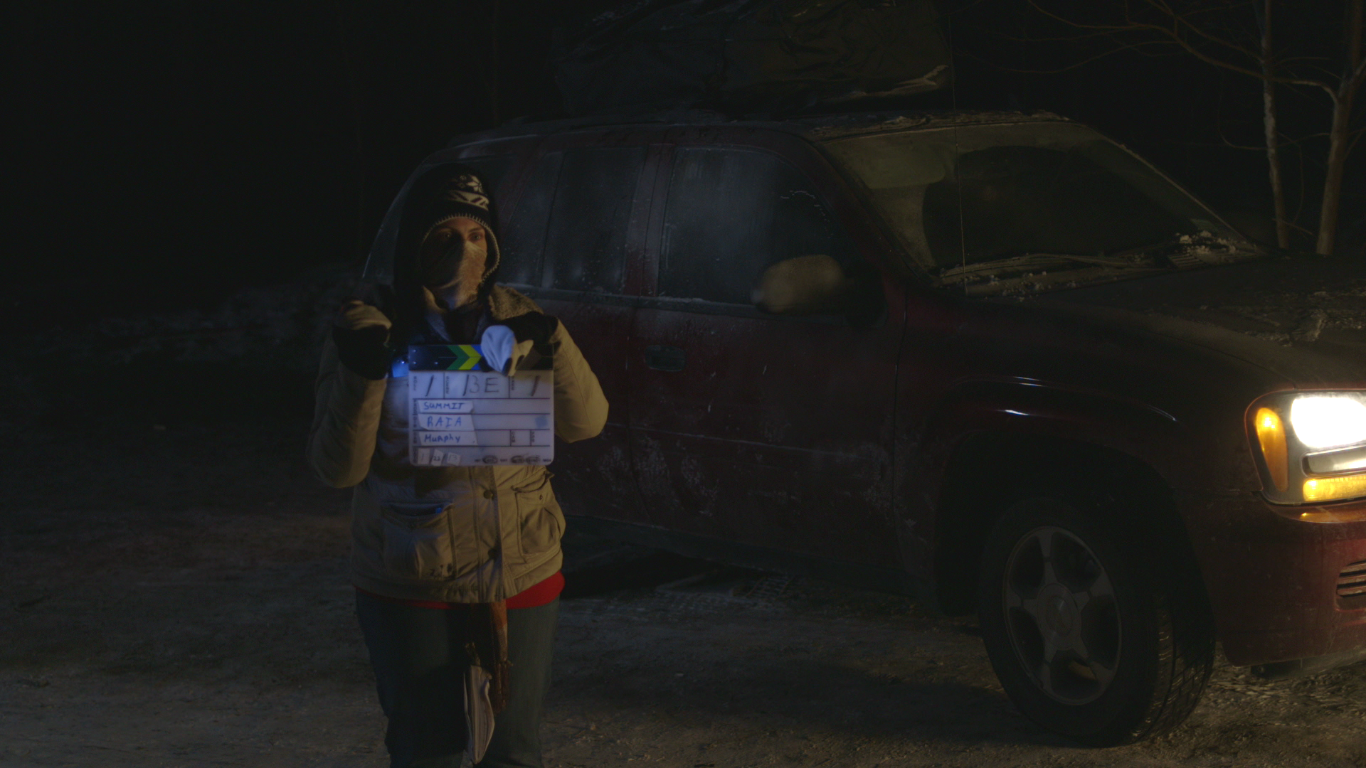 Erin, 2nd AC, slating like a champ.