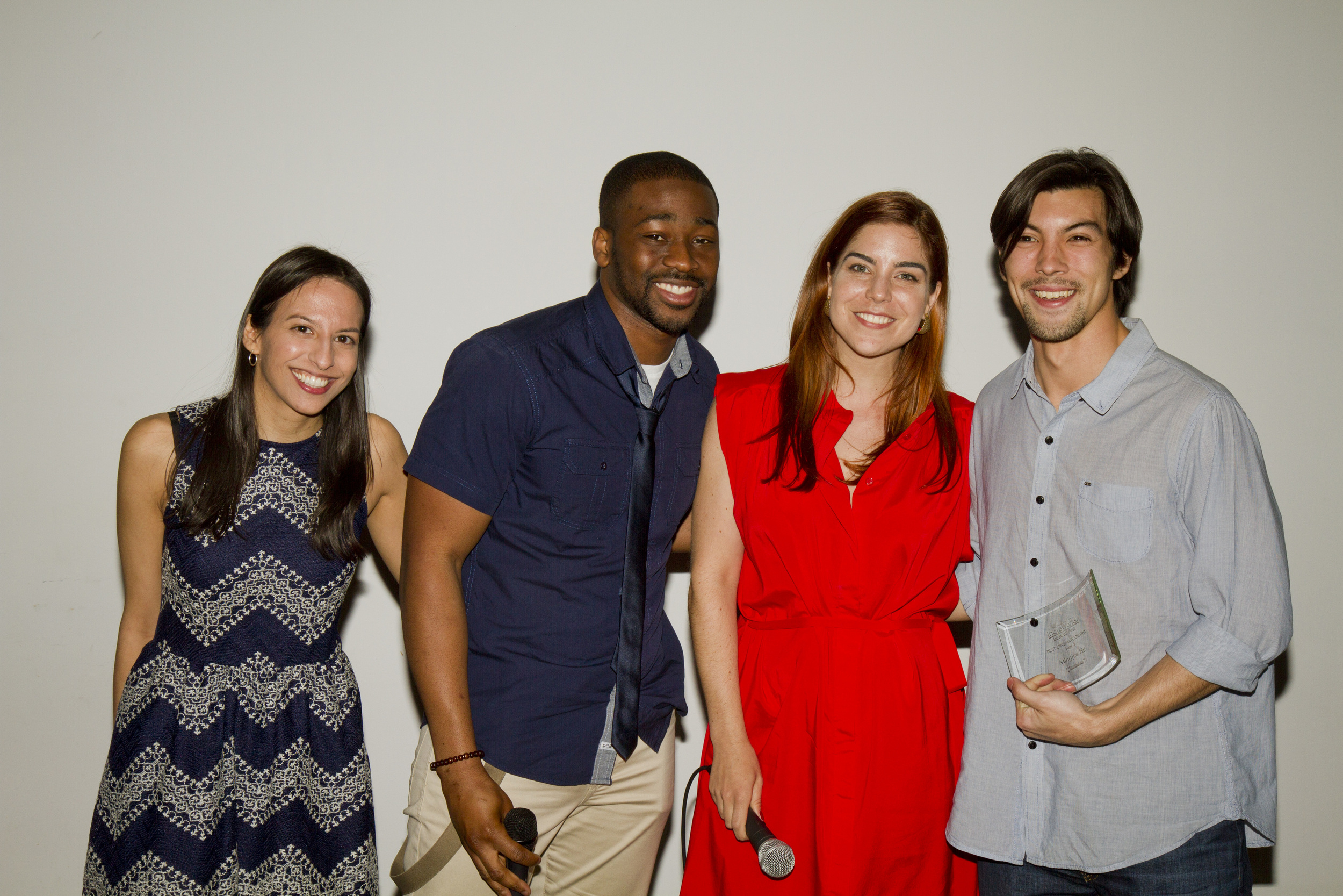 BEST CINEMATOGRAPHY : " Tadaima " - Wins $50 towards a Seed&Spark campaign.