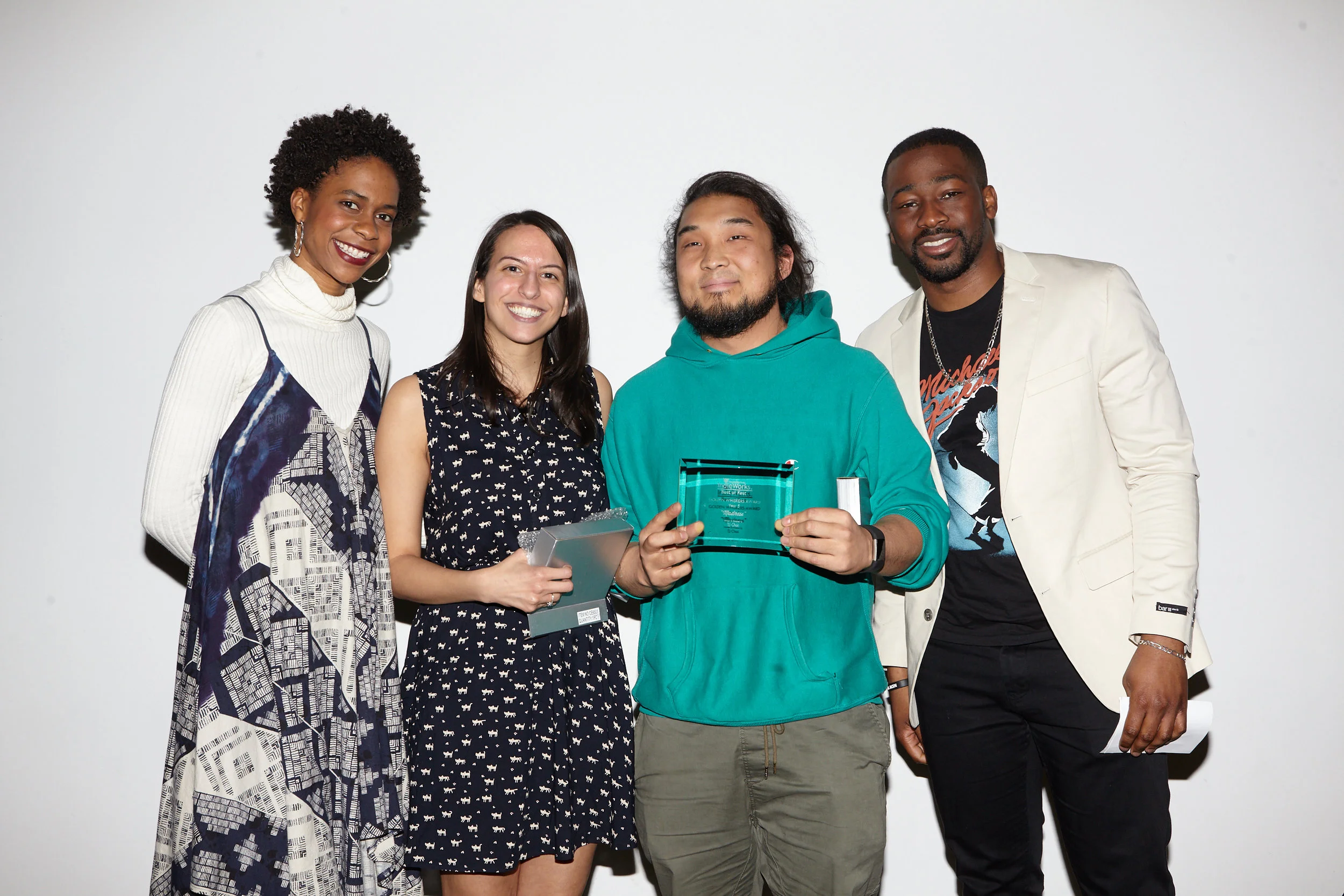 BEST CINEMATOGRAPHY (DJ Carroll) & GOLDEN WHISKERS ( BEST OF FEST ): " Madness " (TJ Choi) - Wins $250 towards a Seed&Spark campaign, a 1TB G-drive, 50% Off any a la carte Post-Production Service 4milecircus offers, script coverage from the CongestedCat team of two future short screenplays, and a day of social media promotion from the CongestedCat team.