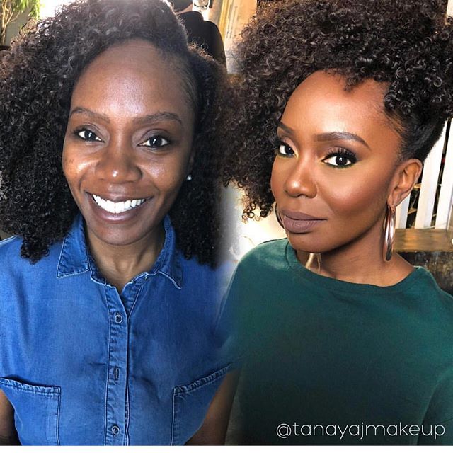 A gorgeous #glowup with @naydiva #thatmakeuplife #enhanced