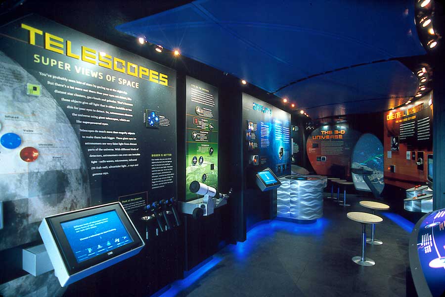 moveable museum telescope