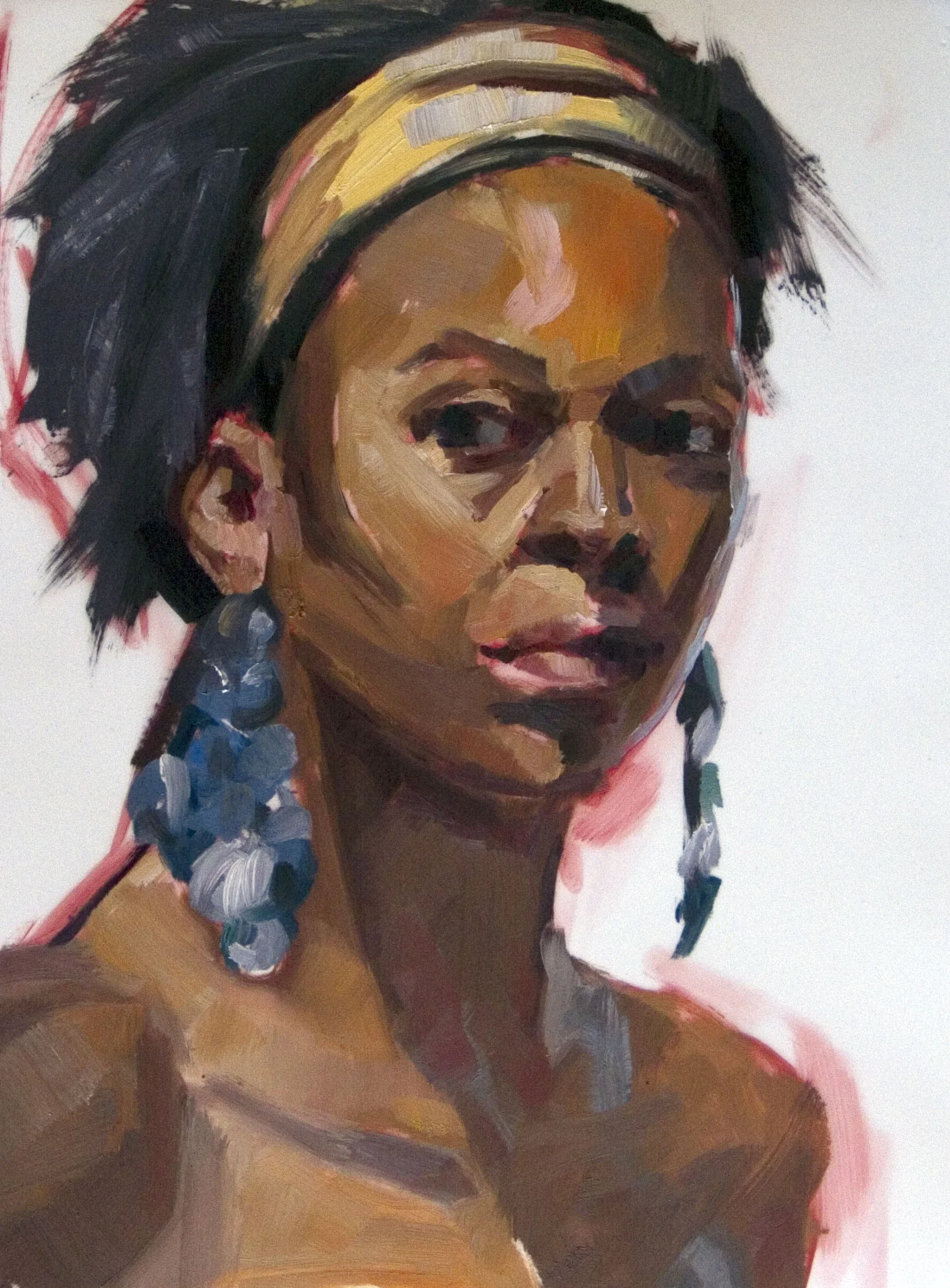 The Blue Earrings (Rene)