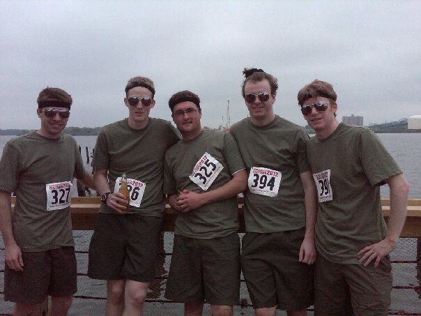 The Hard Corps Racing Team after their 1st event