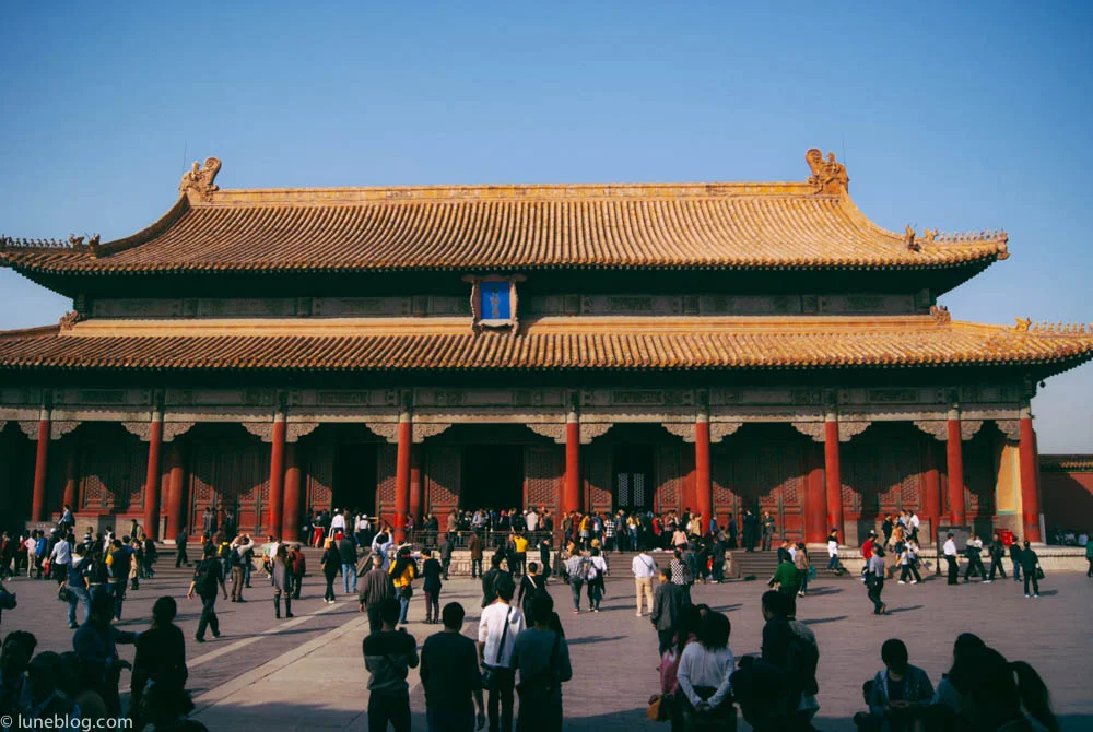 Entrance gate to the Forbidden City, no commoners allowed in.