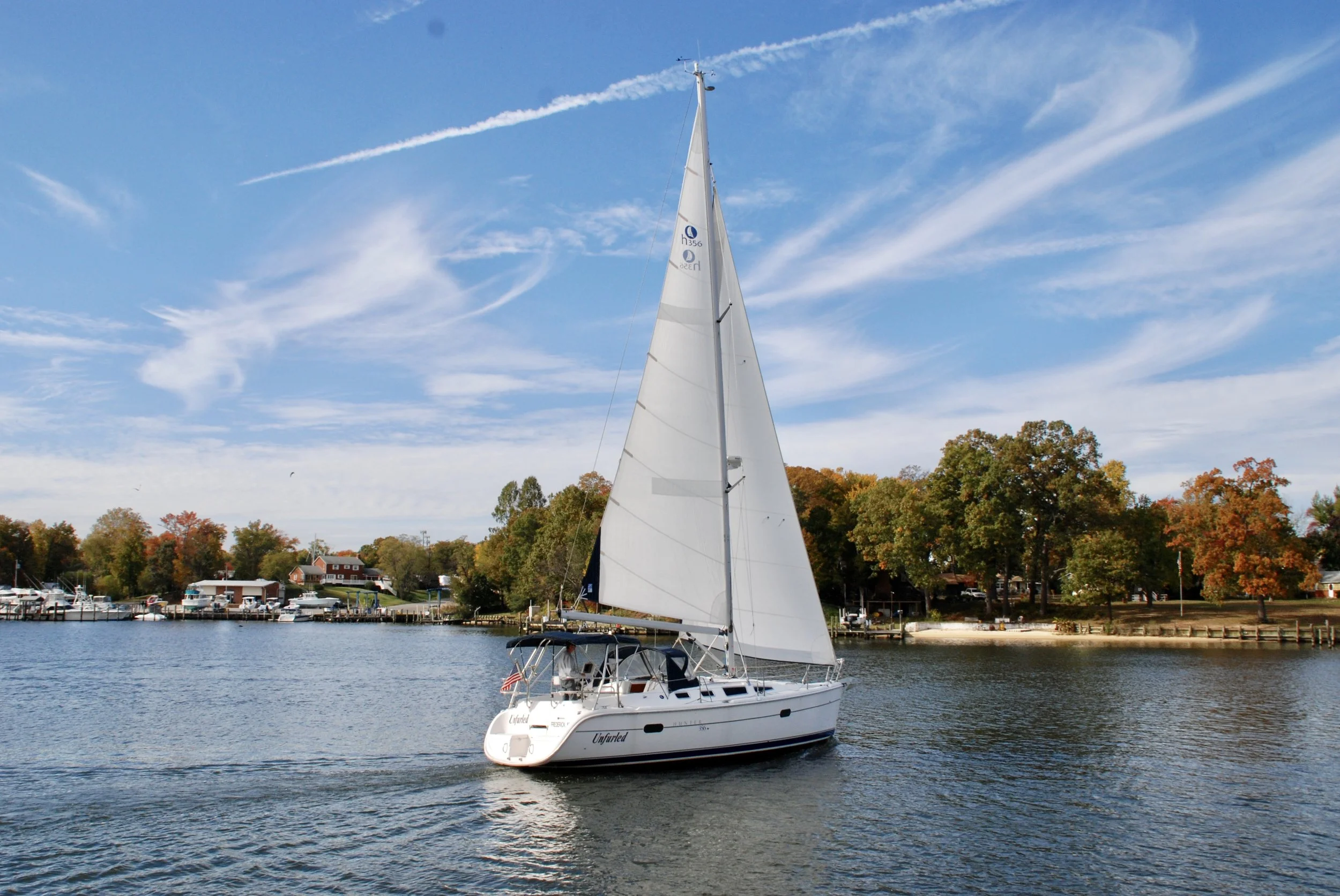 Sold 02 Hunter 356 Dave Townley Yachts