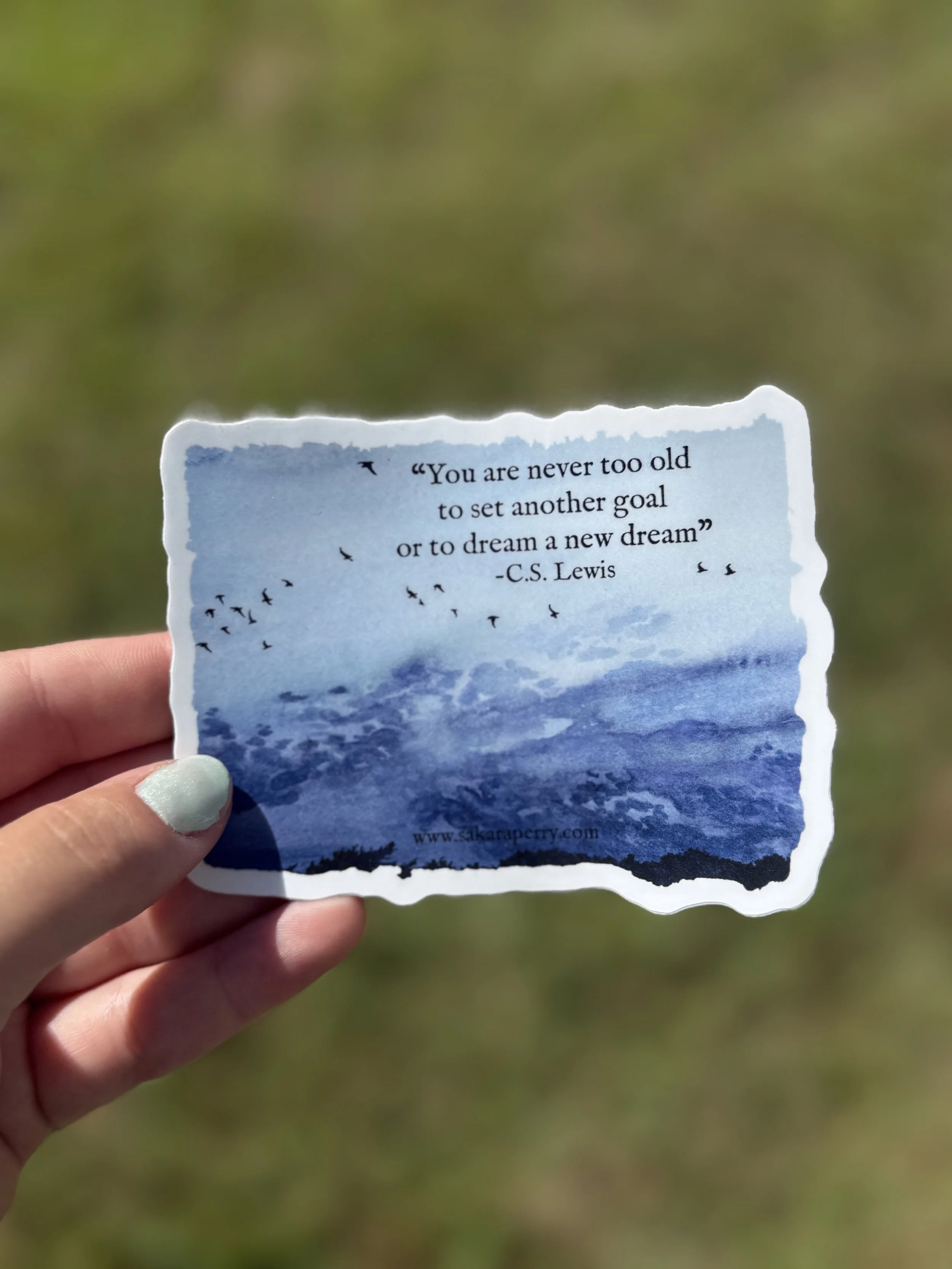 C.S. Lewis  Quote Sticker