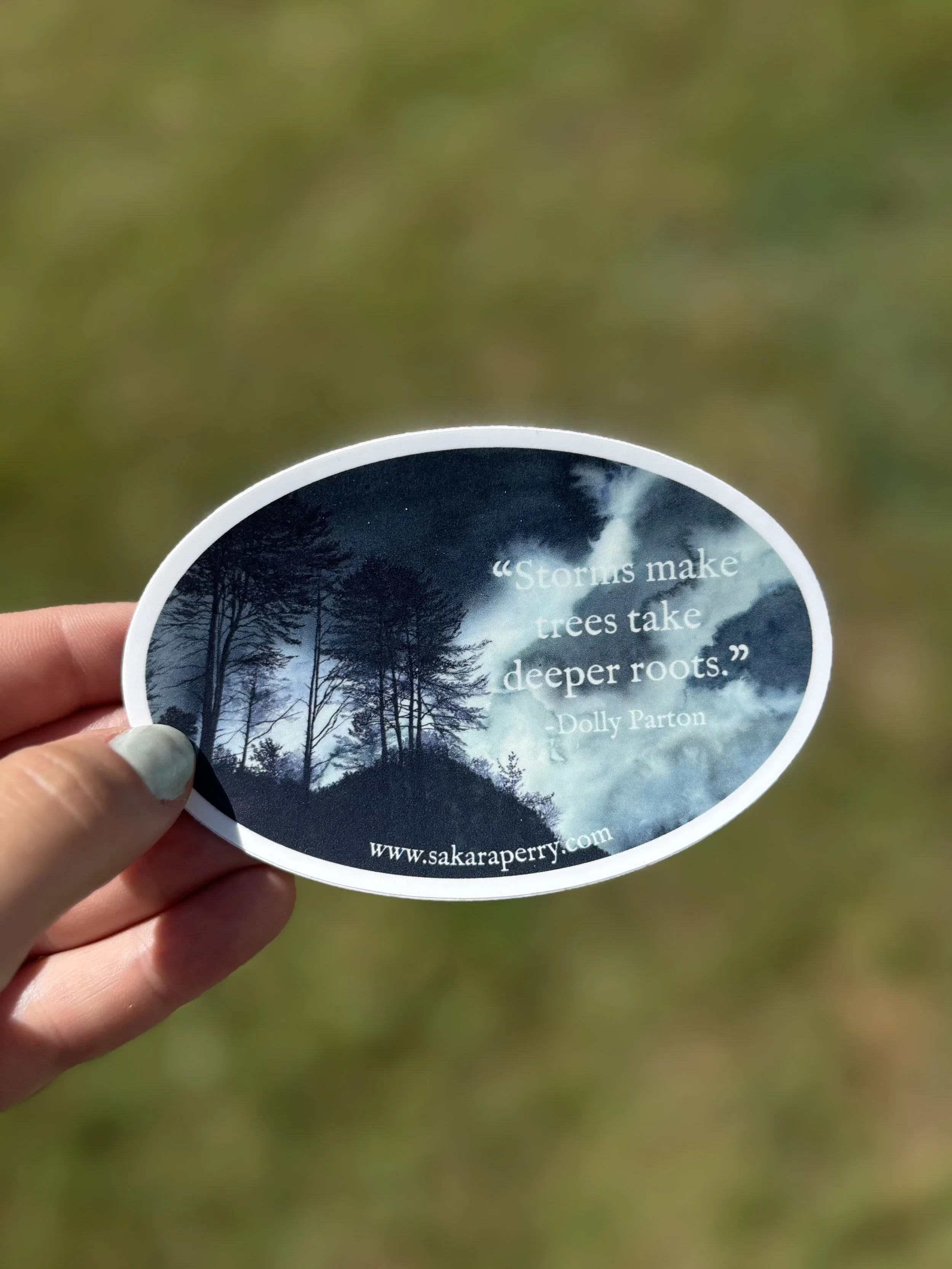 Dolly Parton Quote Sticker