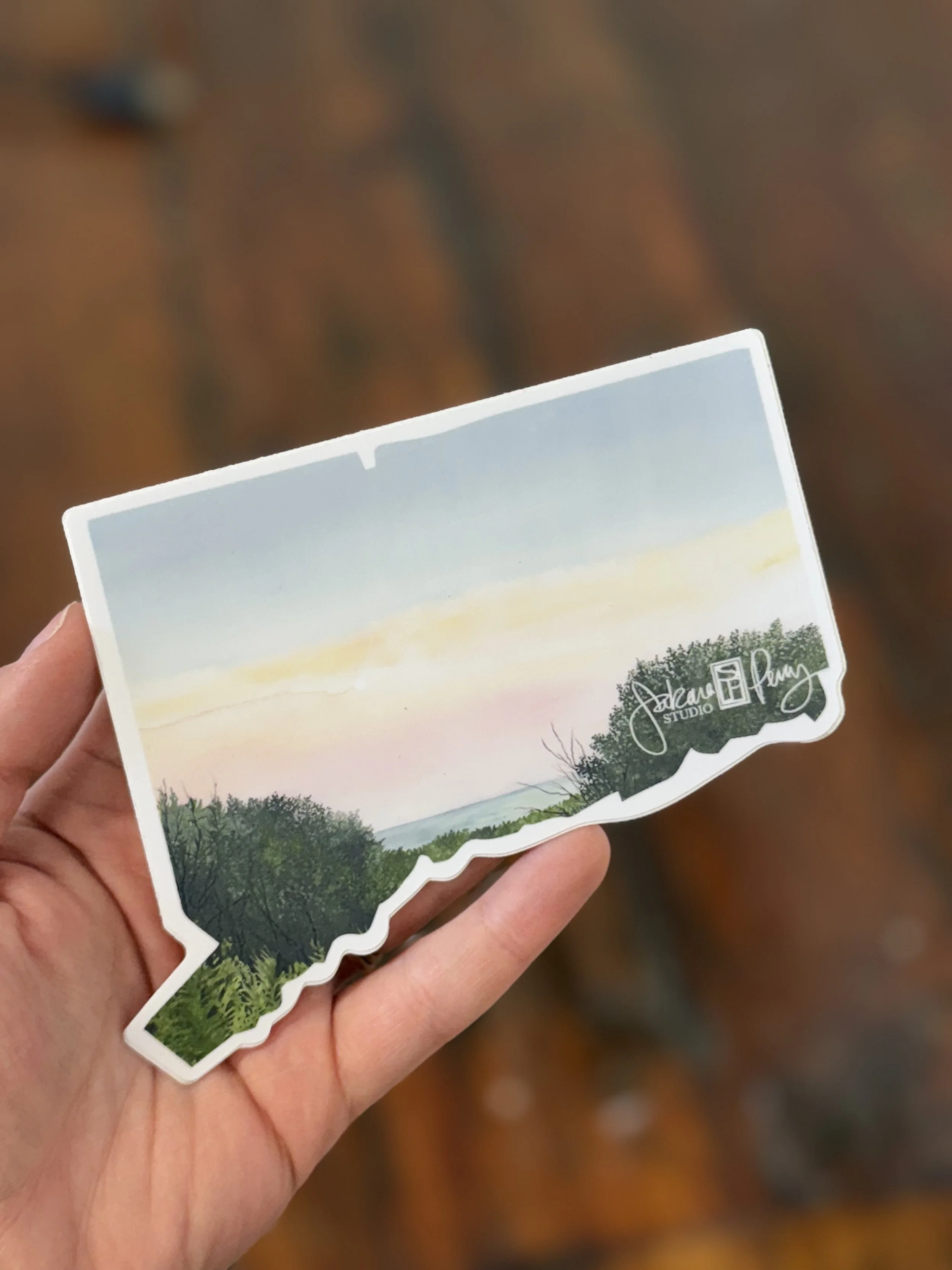 Connecticut Beach Sticker