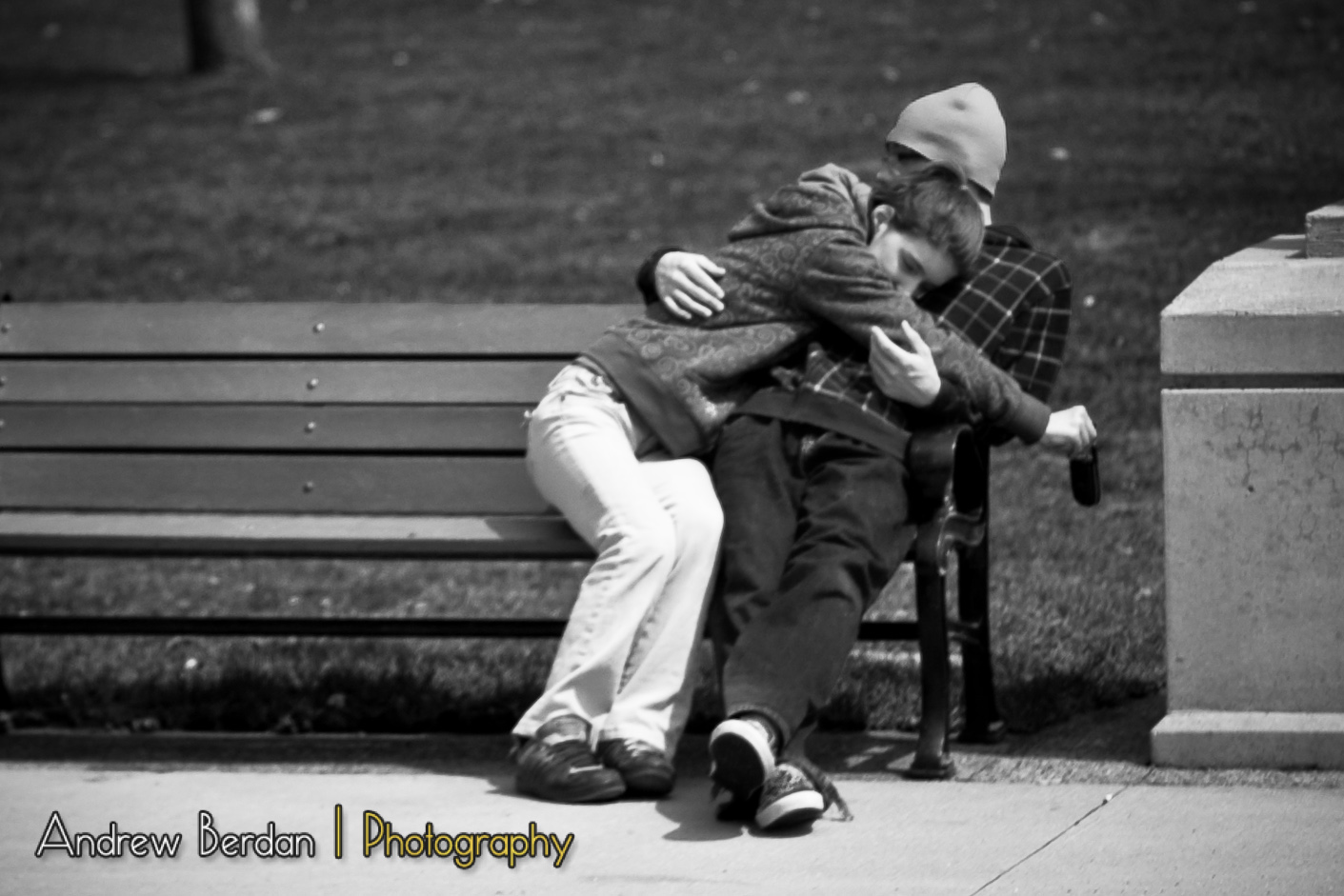 Young Love on a Bench.jpg