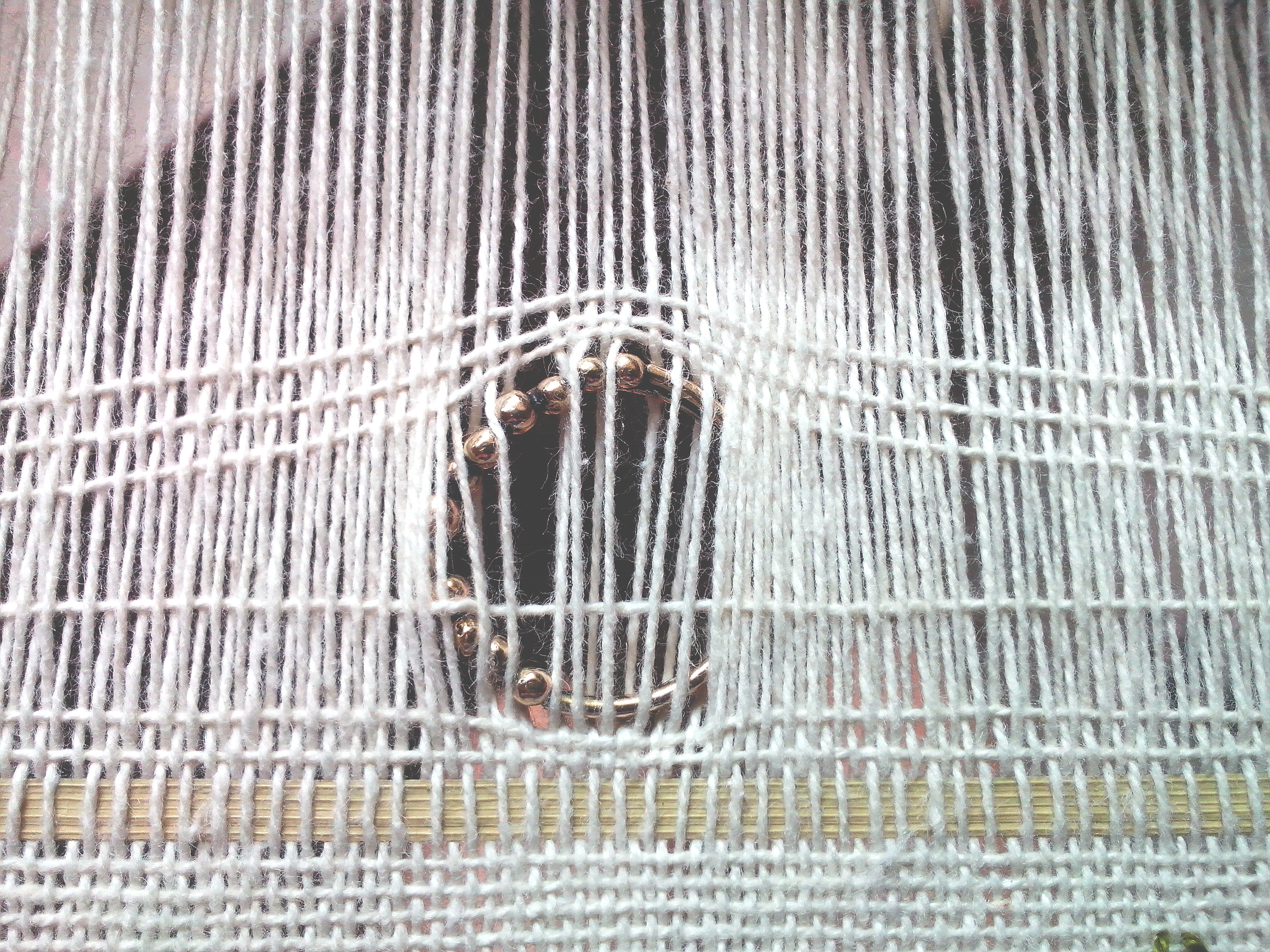 Experiments in the weave, ring and palm leaf