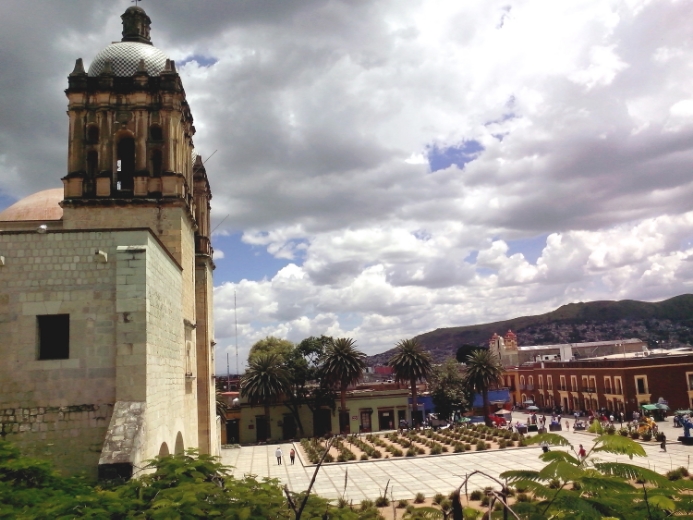 Santo Domingo and town square