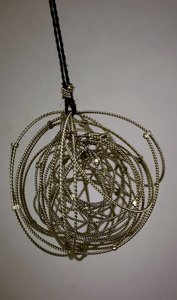 Bigger Scribble pendant
