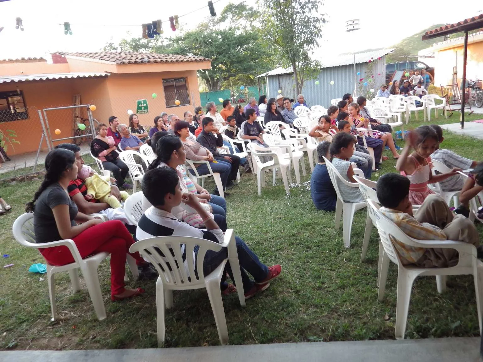 We had a good turn-out, including dear friends from a church in Guadalajara. Everyone went home content.