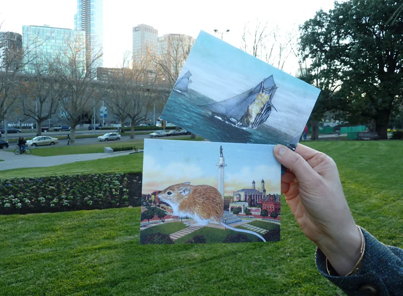 New greeting cards in hand and now available through our online store