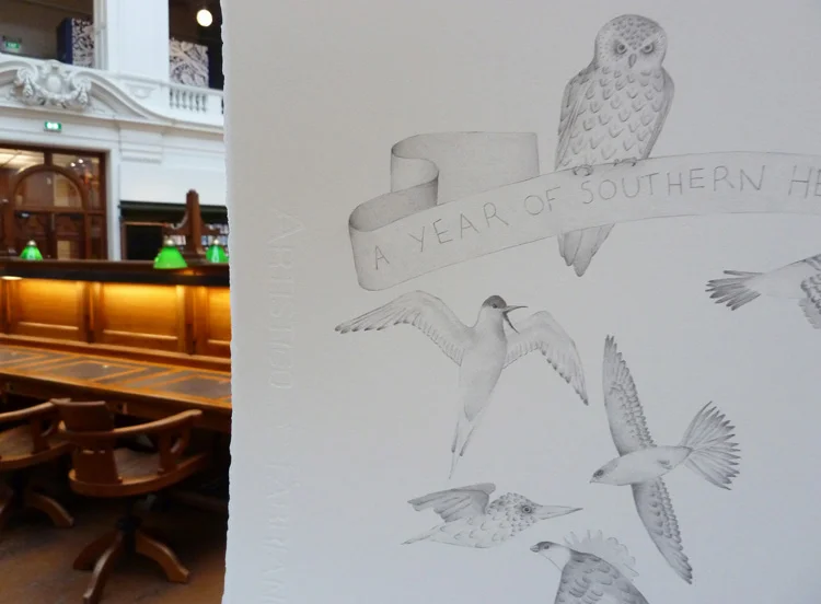 Louise Jennison, A Year of Southern Hemisphere Birds , 2013, artists' book