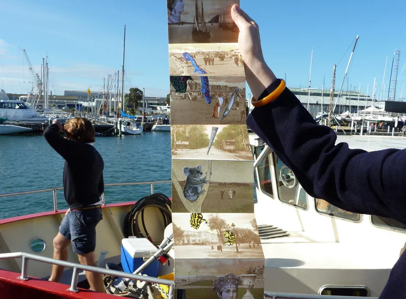 Gracia Haby & Louise Jennison, As inclination directs , 2013, artists' book