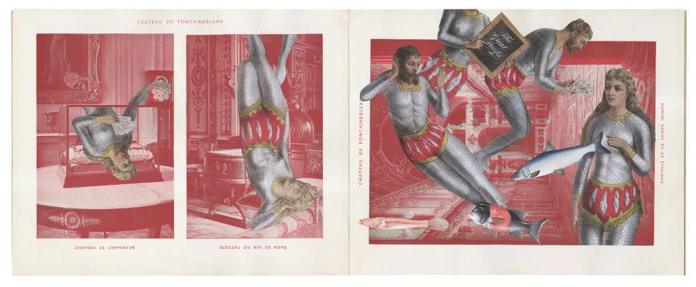 Gracia Haby, Under the water, with a two-colour eye-glass, something similar , 2014, artists' book