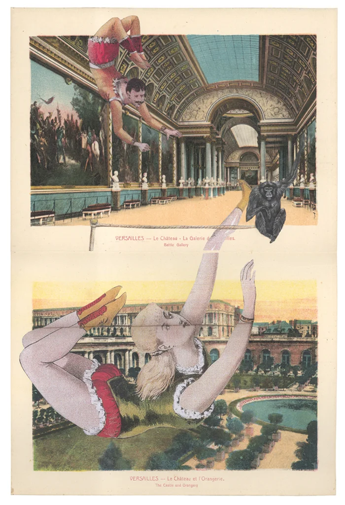 Gracia Haby, Tumbling lightly, tumbling fast (I) , artists' book, 2014