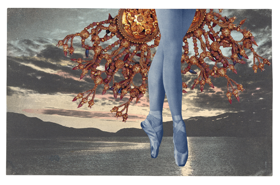 Collages created especially for Behind Ballet's Styling Ballet Imperial