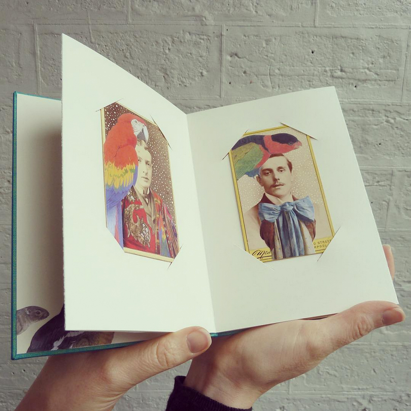 Gracia Haby & Louise Jennison, Beneath my suit, I am… , 2015, artists' book