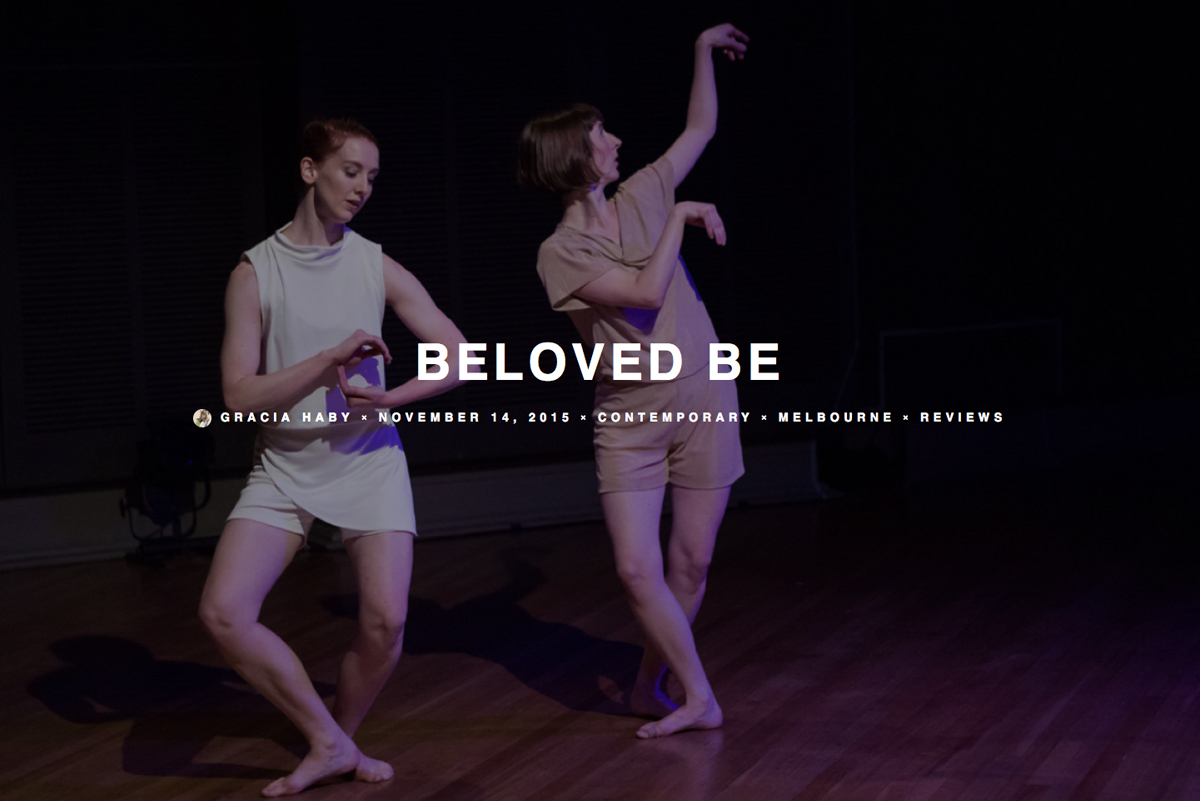 Alice Dixon and Caroline Meaden in This is What's Happening (Image via the artists)