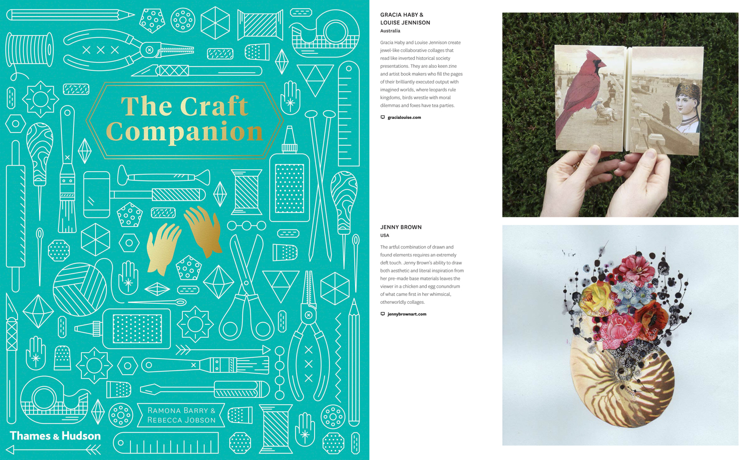 Something familiar on page 71 of Ramona Barry and Rebecca Jobson's The Craft Companion