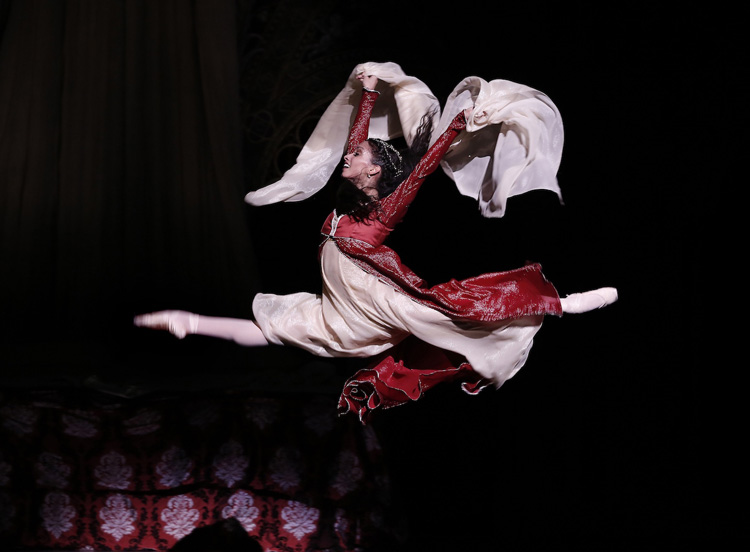 Karina González in Houston Ballet's Romeo and Juliet (Image credit: Jeff Busby)