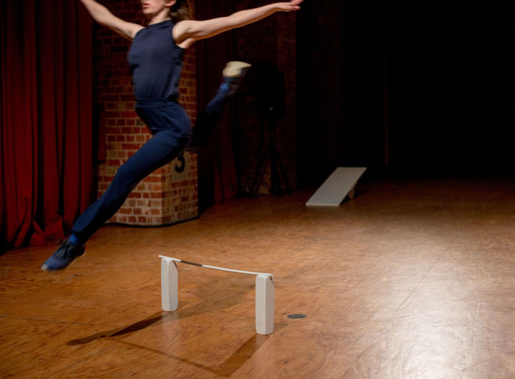 Alice Dixon in 'The Bush Capital,' one of three solos within Blowin' Up (Image credit: Mischa Baka)