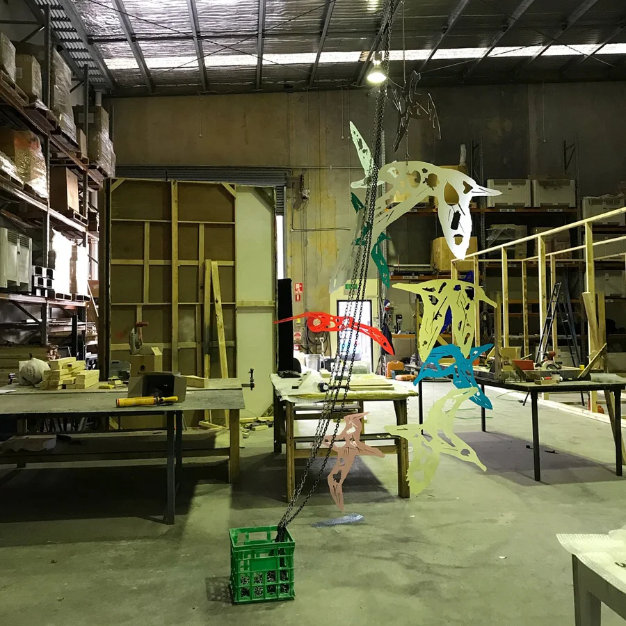 A Weight of Albatross , as she takes shape