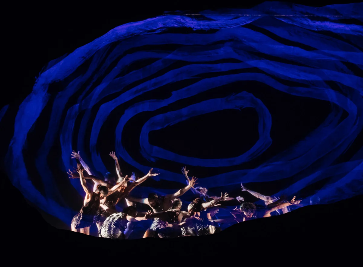 Bangarra Dance Theatre's Dark Emu , 2018 (image credit: Daniel Boud)