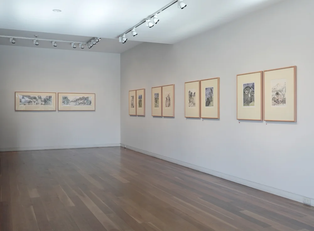 Gracia Haby & Louise Jennison, Through a glass eye , at the Australian Print Workshop until Saturday the 29th of June, 2019 (image credit: Tim Gresham) (This work was produced with APW Printers at Australian Print Workshop, Melbourne, as part of Australian Print Workshop’s French Connections project curated by APW Director Anne Virgo OAM)