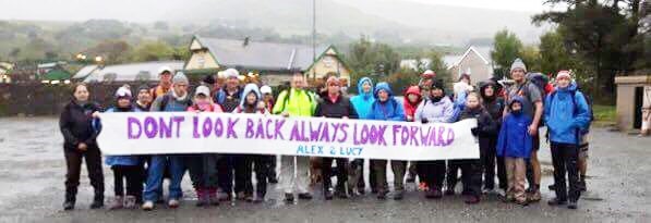 Picture from the last fundraising event - Mount Snowden sponsorship walk - North Wales