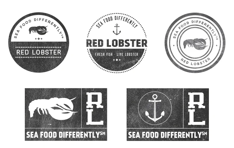RED LOBSTER // LOGO EXPLORATION