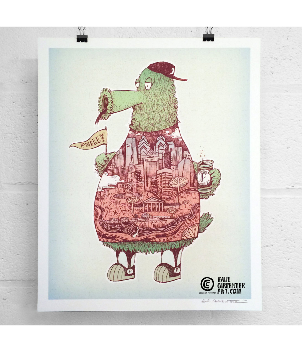 philly phanatic drawing