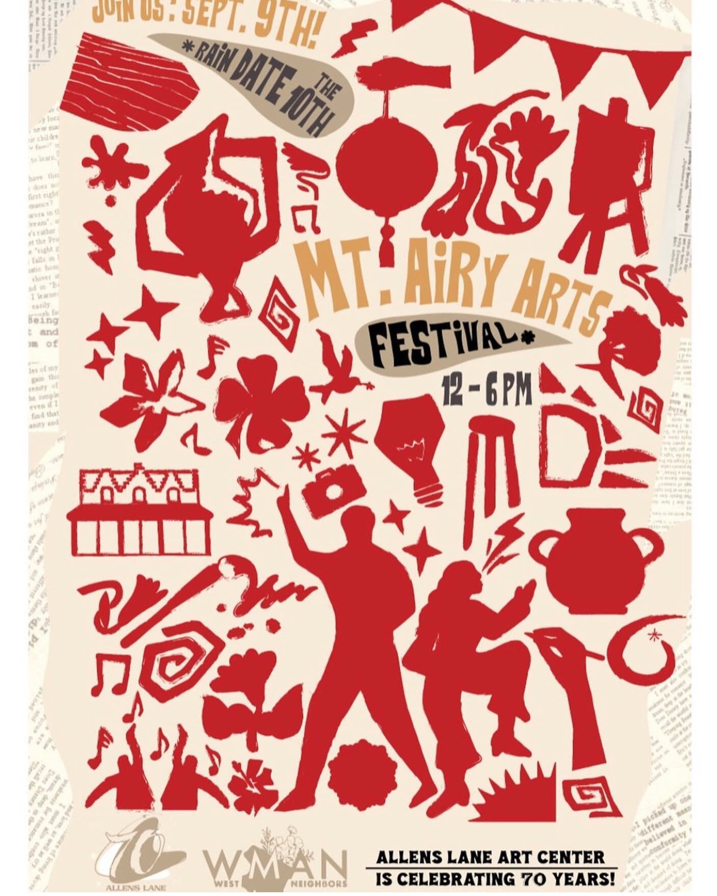 MT AIRY ARTS FESTIVAL - SATURDAY SEPTEMBER 9, 12-6!!!
.
I&rsquo;ll be set up selling my gear at @allenslaneartcenter tomorrow!  I&rsquo;ll have the usual suspects, plenty of birds gear and a sale rack!  Come say hi 👋!
@wman19119