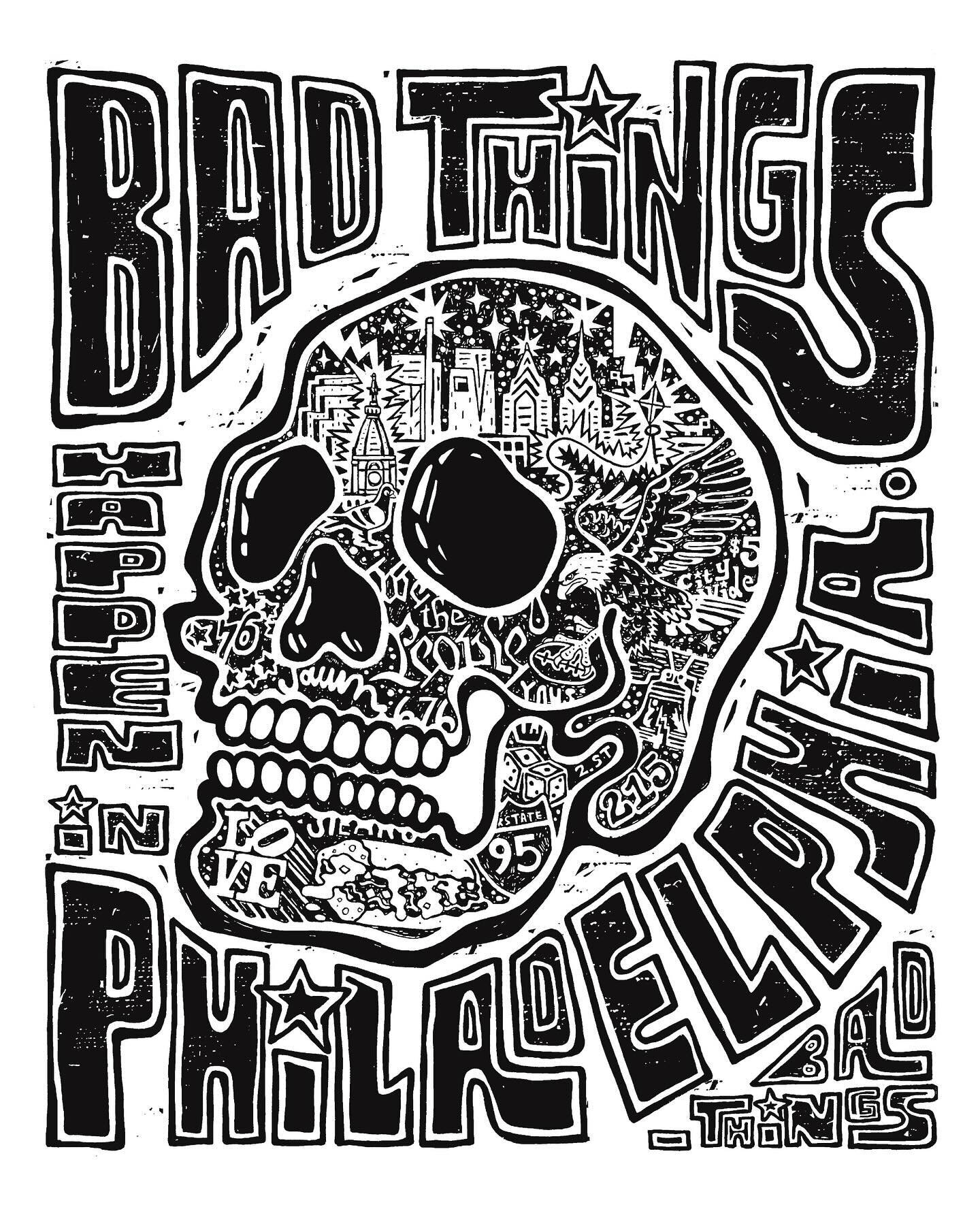 🤘CONGRATULATIONS CONTEST WINNERS: @__instagramer @ltrain77 @sammpearlcolorist - DMs coming your way for size and shipping info🤘
.
❤️ADDITIONALLY, Thank you to everyone who has purchased a &quot;Bad Things&quot; tee from me recently.  With your help