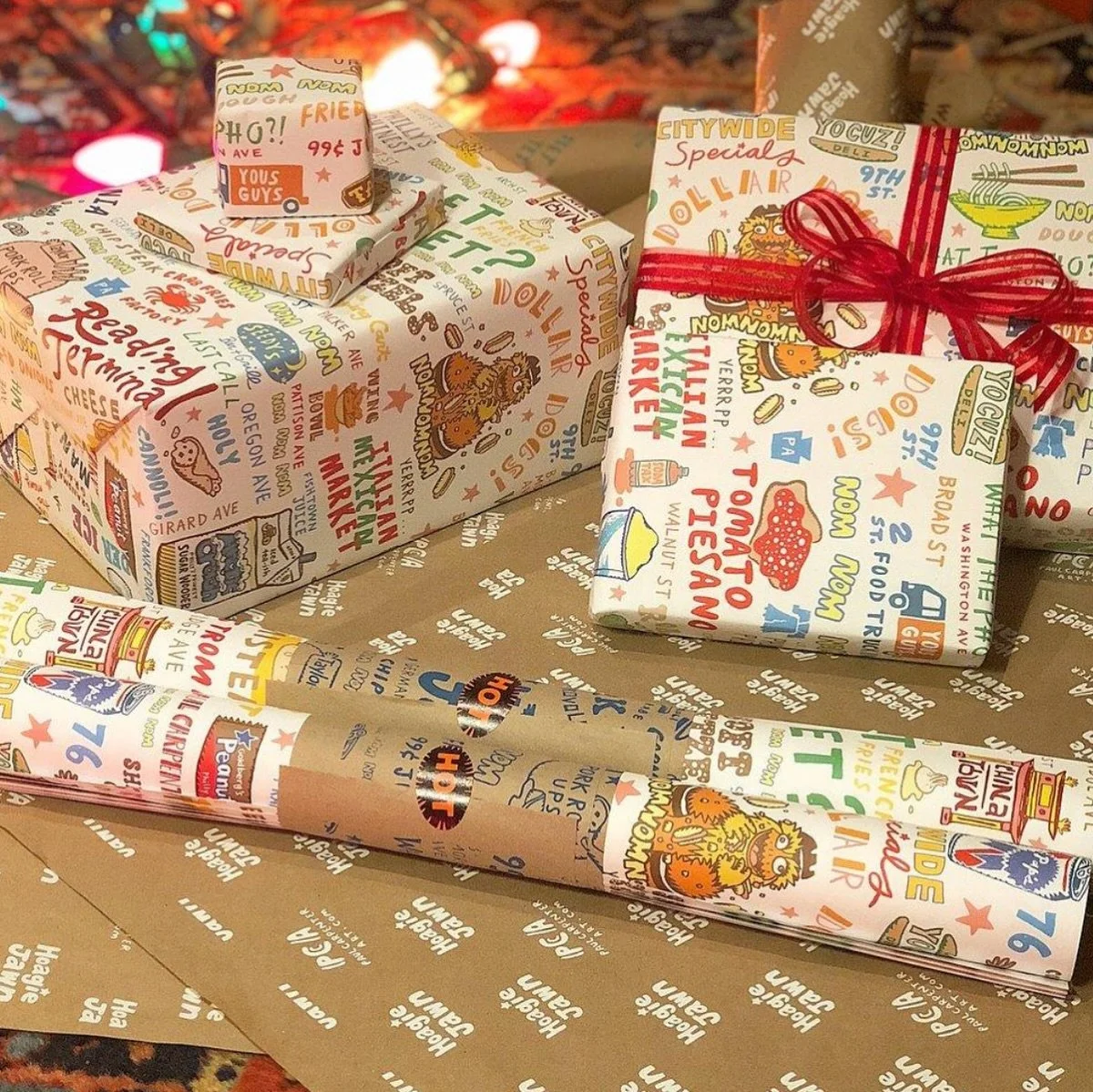 Tired of the same old boring holiday wrapping paper?! Well guess what&hellip; so is your family!!!
.
Real Philly gifts deserve real Philly wrap. Don&rsquo;t wrap like a Jabroni this year, wrap like a Champion with Philly-themed paper that hits harder