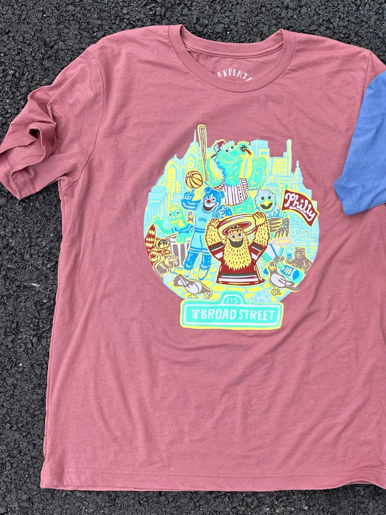 First market of the season this Sunday 4/12 @clovermarket Chestnut Hill from 10-4. 
.
Packing out these new colorful spring tees - 10 color fine quality screen print on the softest high quality tri-blend tees. Prints too! Come check them out in perso