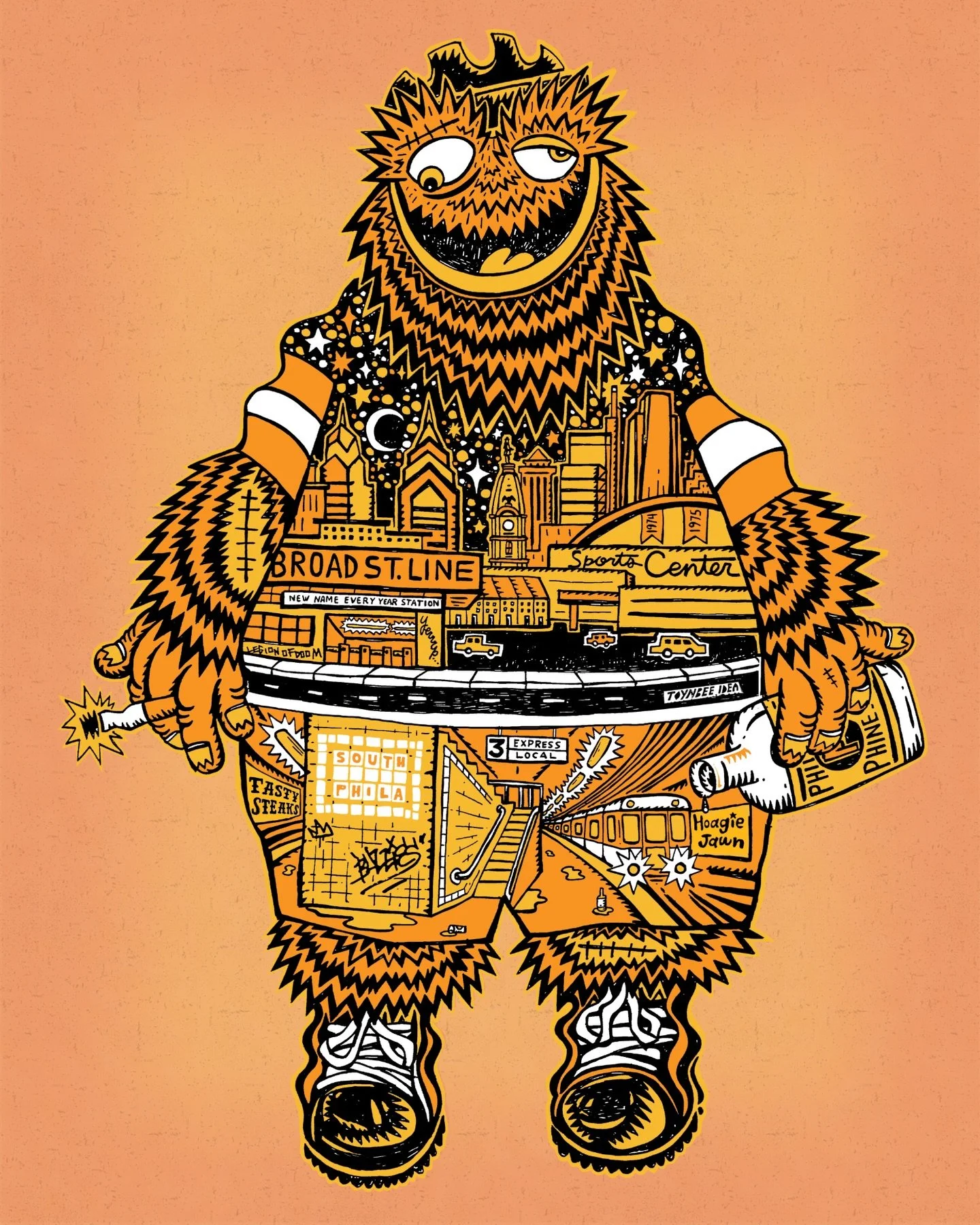 🧡 🖤 🏒 🥅 🏒 🖤🧡