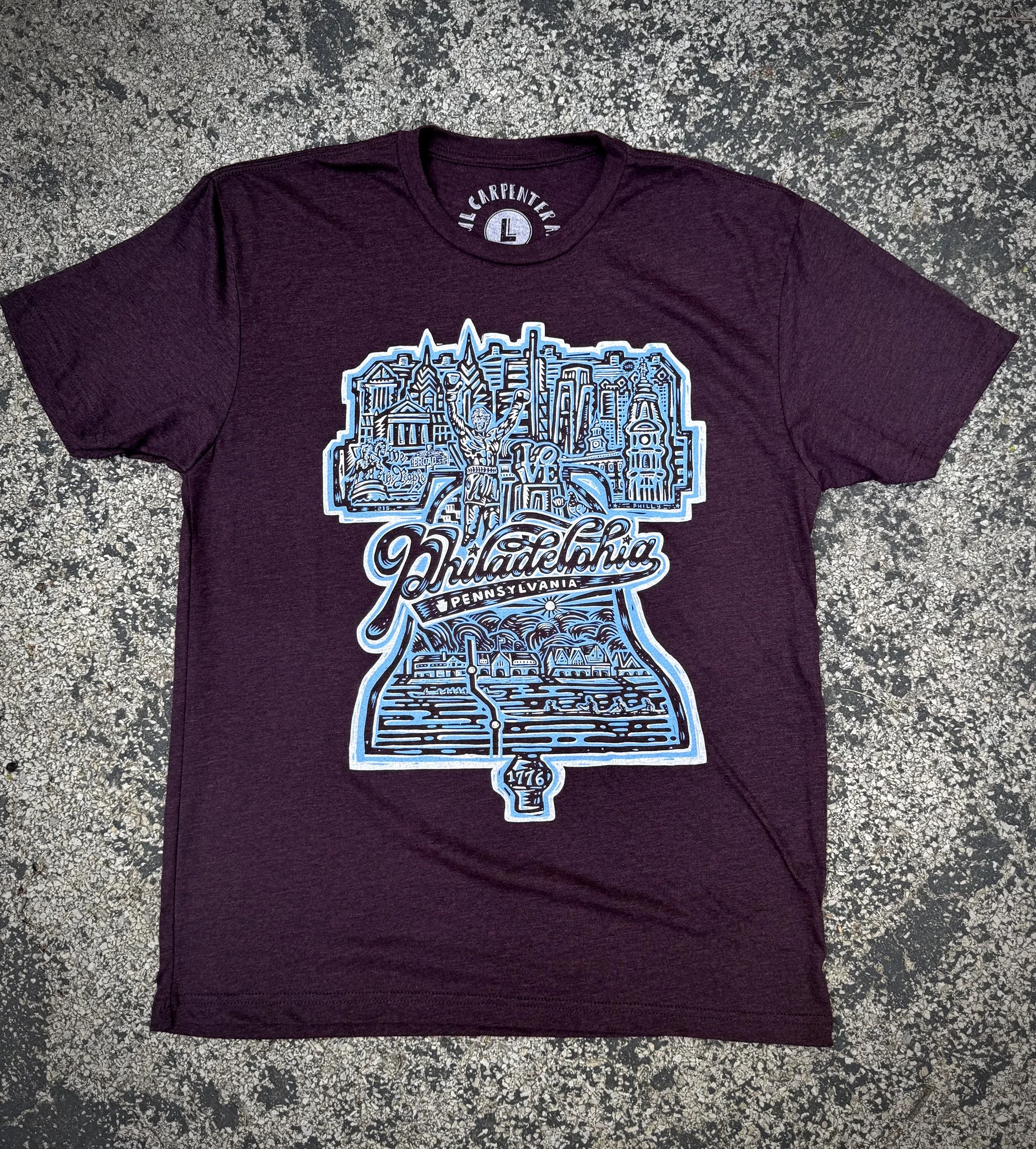 phila-liberty-bell-25-maroon-unisex-tee-shop-paul-carpenter-art-1166857810.jpg