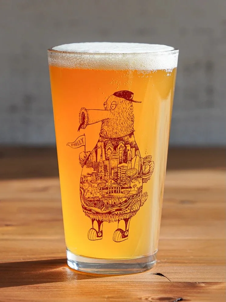 🚨FREE PINT WITH PURCHASE OF TEE OR PRINT🚨 
Get a free pint for FATHERS DAY this Saturday at Ambler Arts and Music festival when you mention this post 🍻 @amblermainstreet 
.
In person only at festival while supplies last. My booth will be on Butler