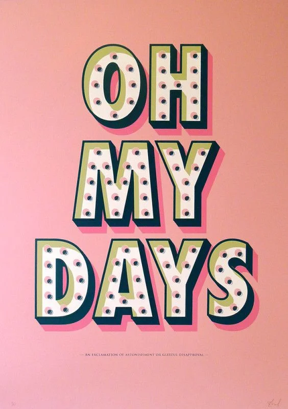 OUR MAD ABOUT PRINT PINBOARD