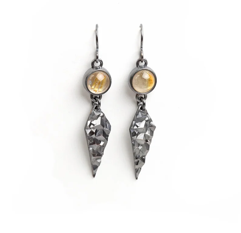 Granite Spire Earrings 1