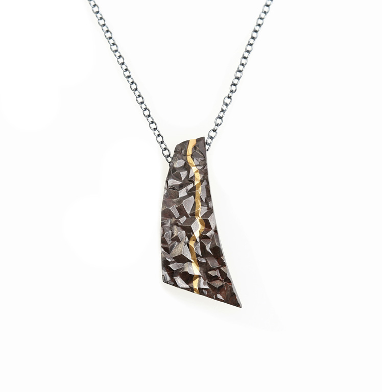 Granite Crack Flake Pendant 1