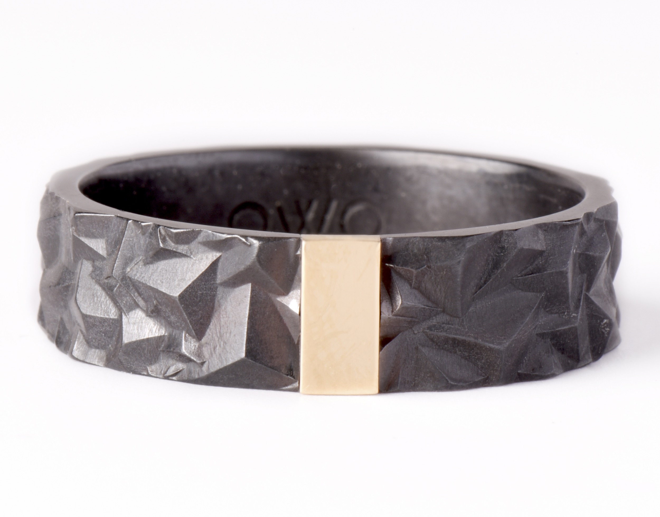 Granite Bar Ring - 6mm
