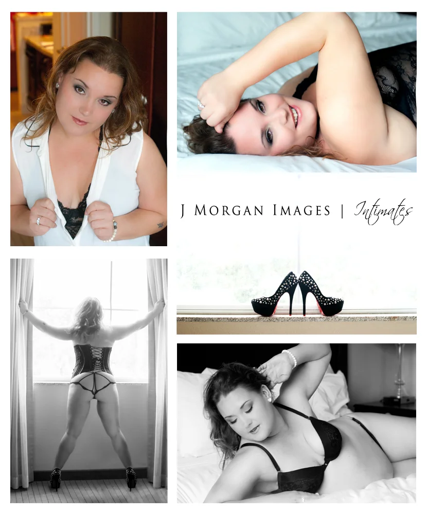 Lady Chris rocking her boudoir session to the fullest!