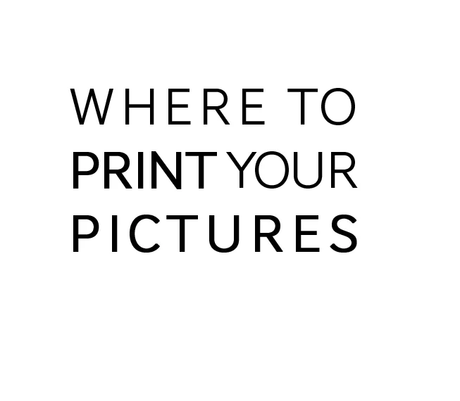 Where to Print my Photos